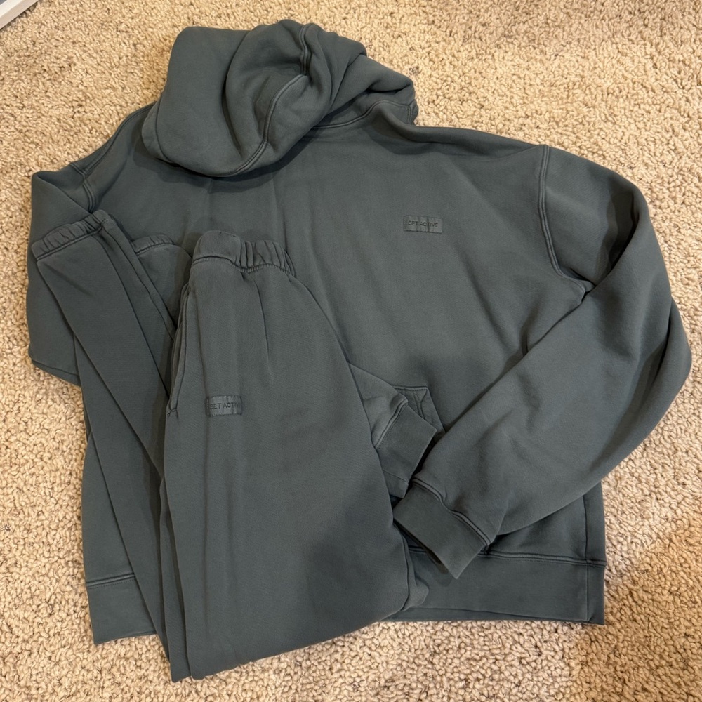 SET Active Hoodie & Sweatpants Matching Set